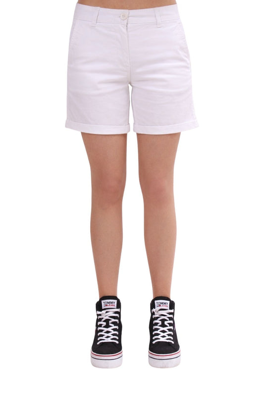 NORTH SAILS - Women's chino shorts with cuffs-0