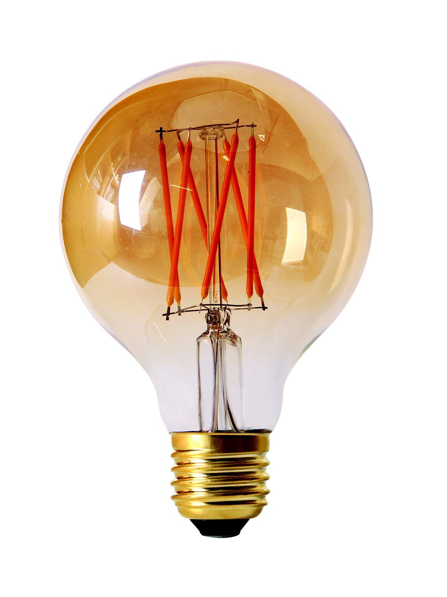 Elect LED Filament Globe Gold 80mm E27 2 W
