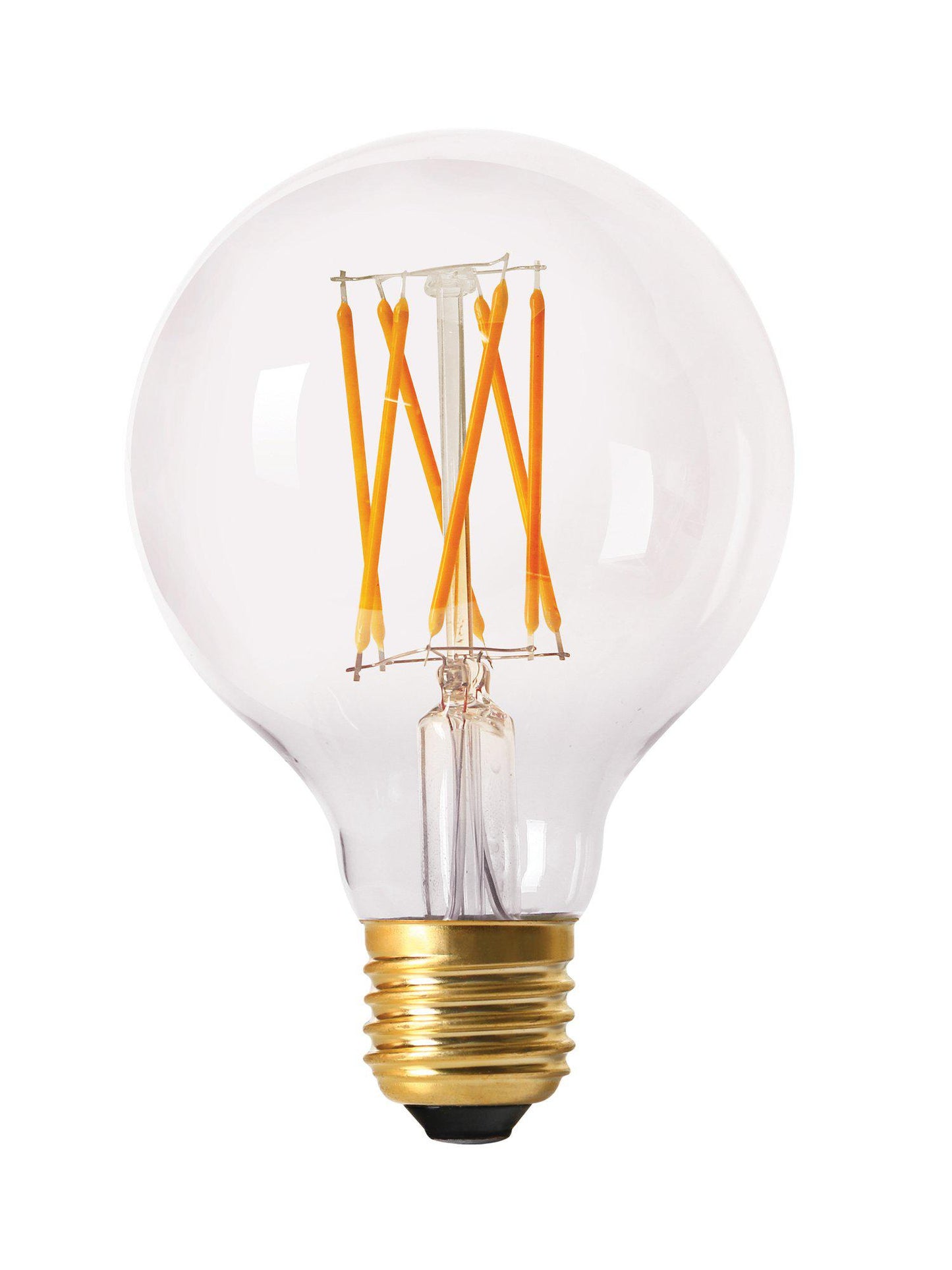 Elect LED Filament Globe Clear 80mm E27 4 W