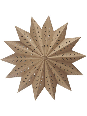 Anibe Lifestyle - Alfa - Julstjärna Brun 60cm