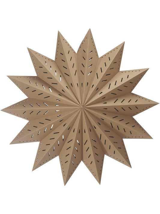 Anibe Lifestyle - Alfa - Julstjärna Brun 60cm