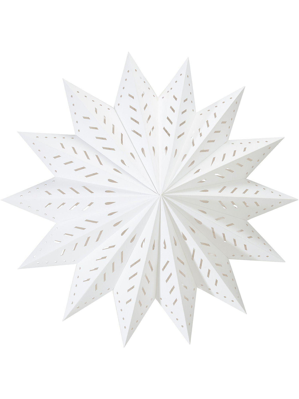 Anibe Lifestyle - Alfa - Julstjärna Vit 60cm