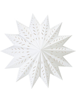 Anibe Lifestyle - Alfa - Julstjärna Vit 60cm