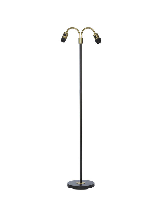 Anibe Lifestyle - Amy - Golvfot Flex 2 Svart/Mässing 150cm