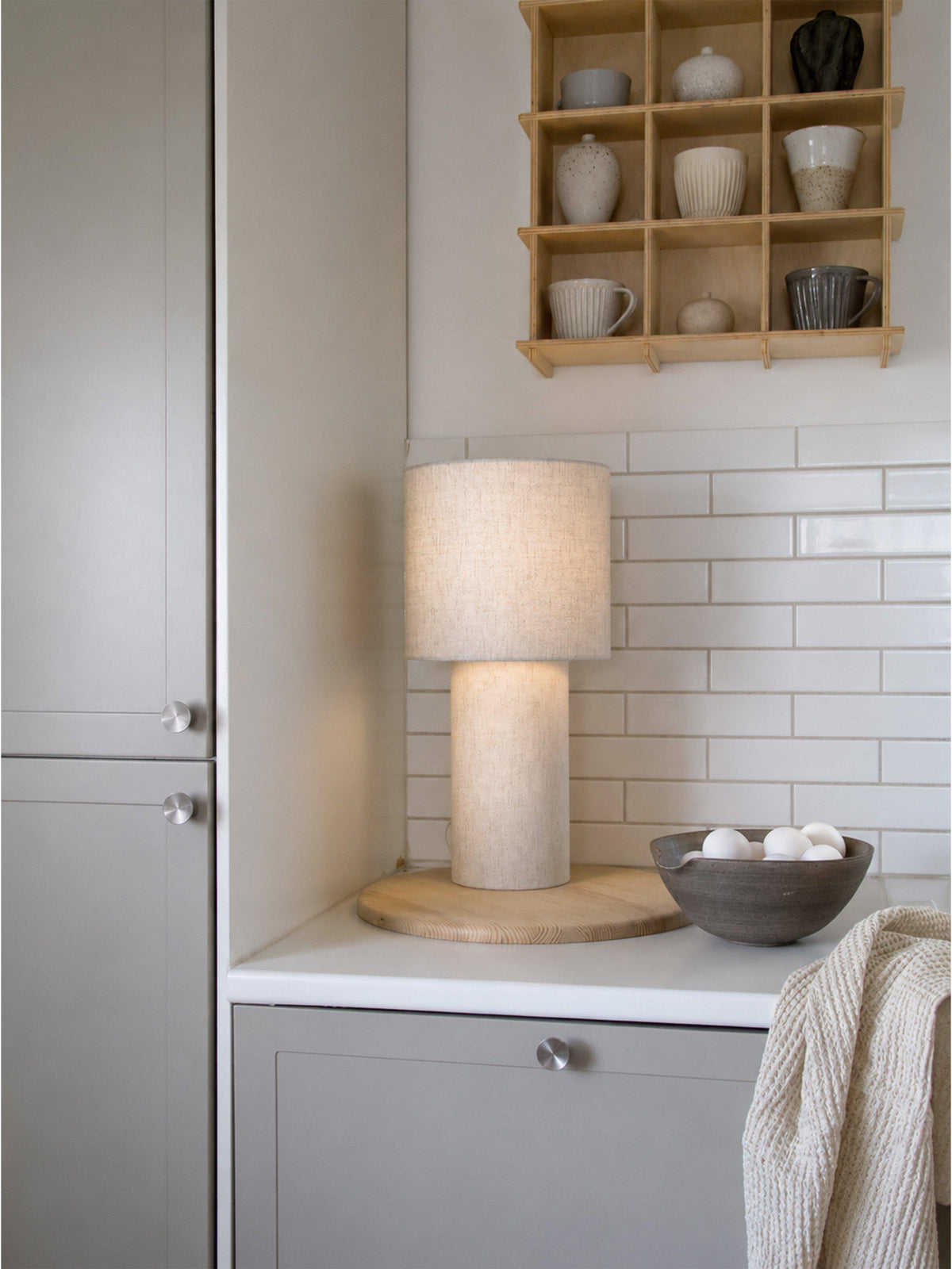 Anibe Lifestyle - Leah Bordslampa Ljusbeige IP20 46cm