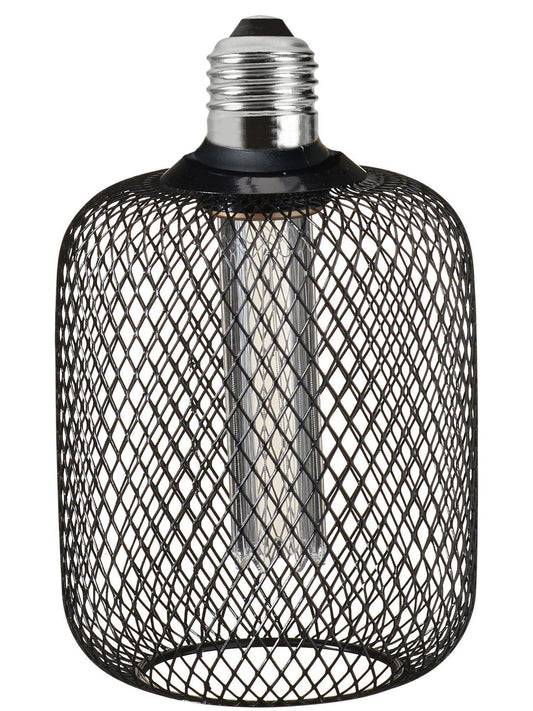 Grid LED Svart 10cm E27 1 W