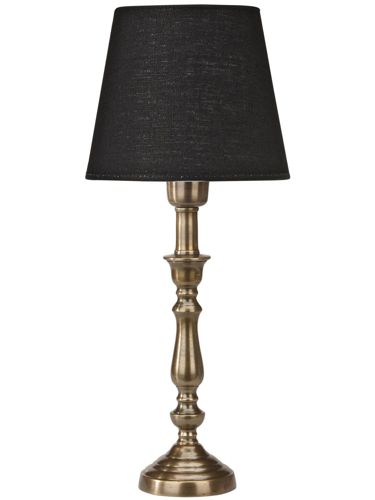 Anibe Lifestyle - Therese Bordslampa Antikmässing Mia Svart IP20 43cm