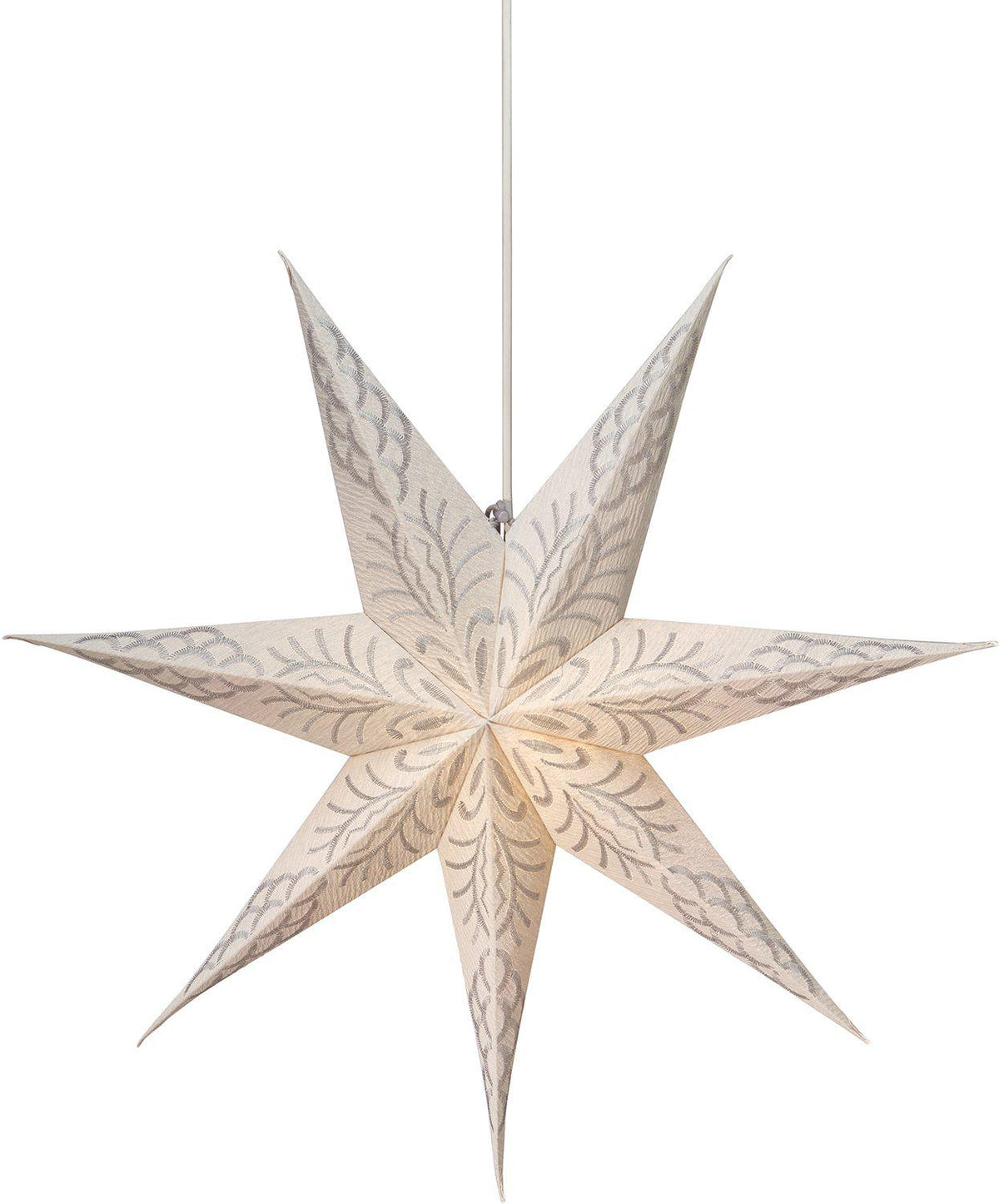 Anibe Lifestyle - Celeste - Julstjärna Silvergrå 60cm