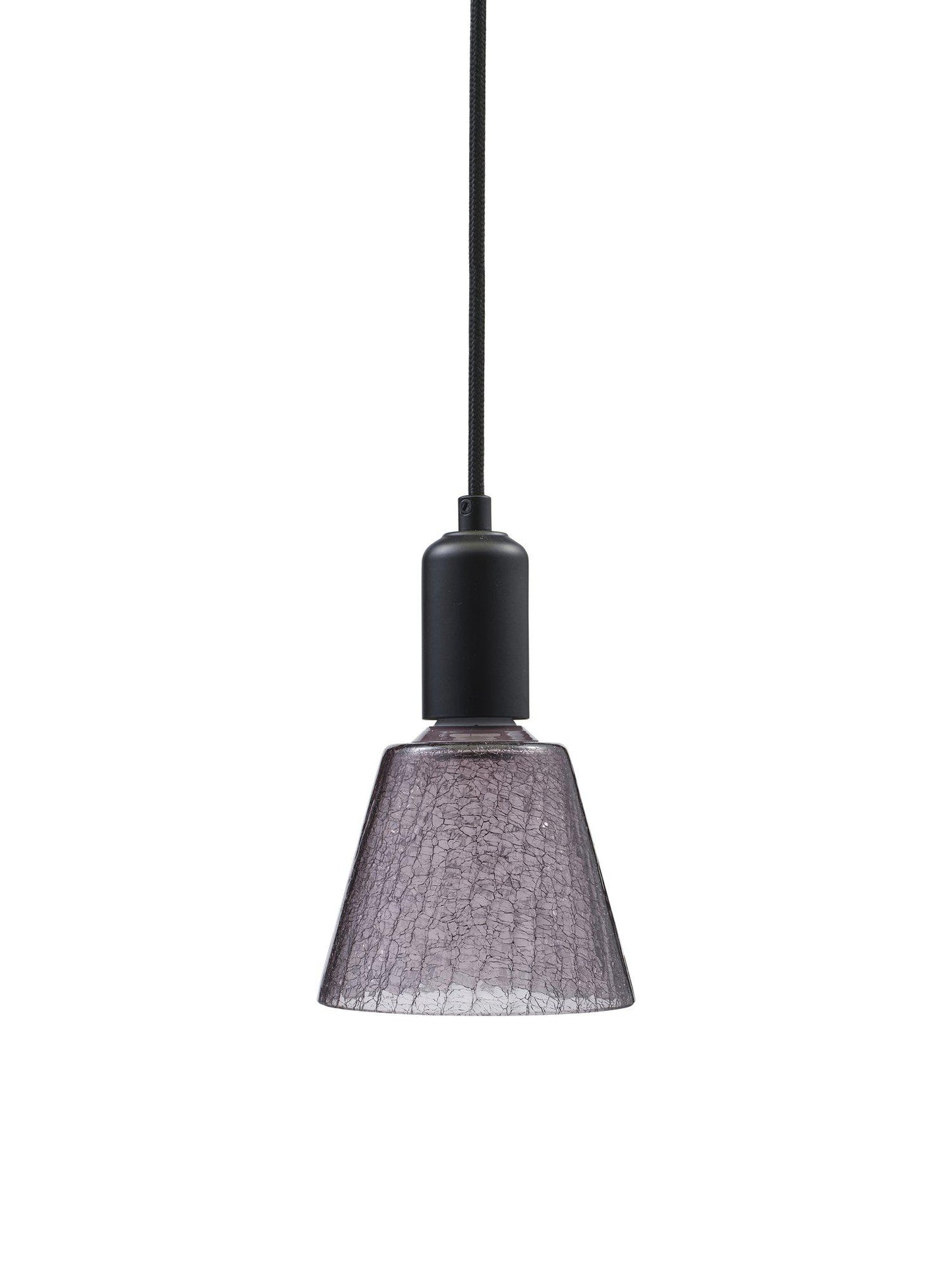 Tilda Fönsterlampa Svart/Smoky IP20 13cm