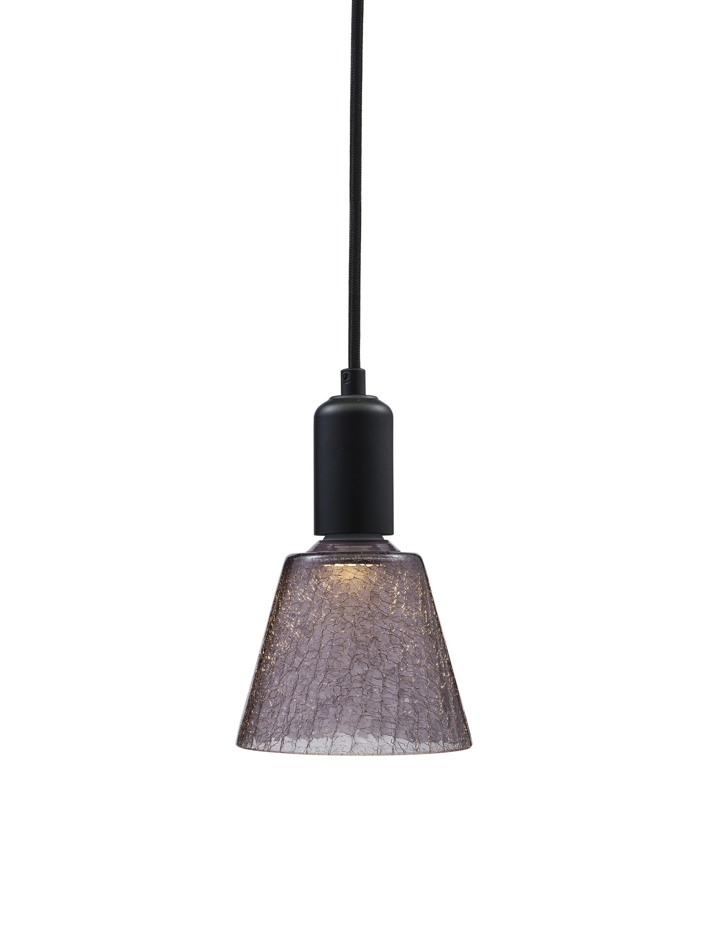 Tilda Fönsterlampa Svart/Smoky IP20 13cm