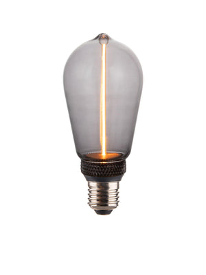 Anibe Lifestyle - EDGE LED Edison Smoky 144x64mm E27 2 W
