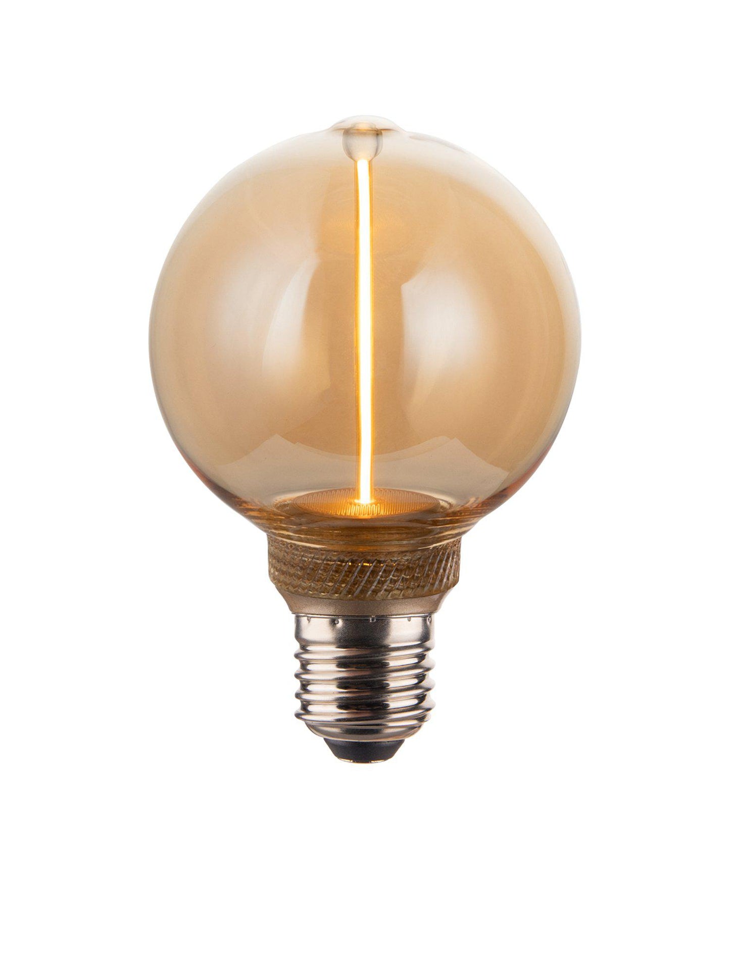 EDGE LED G80 Amber 122x80mm E27 2 W