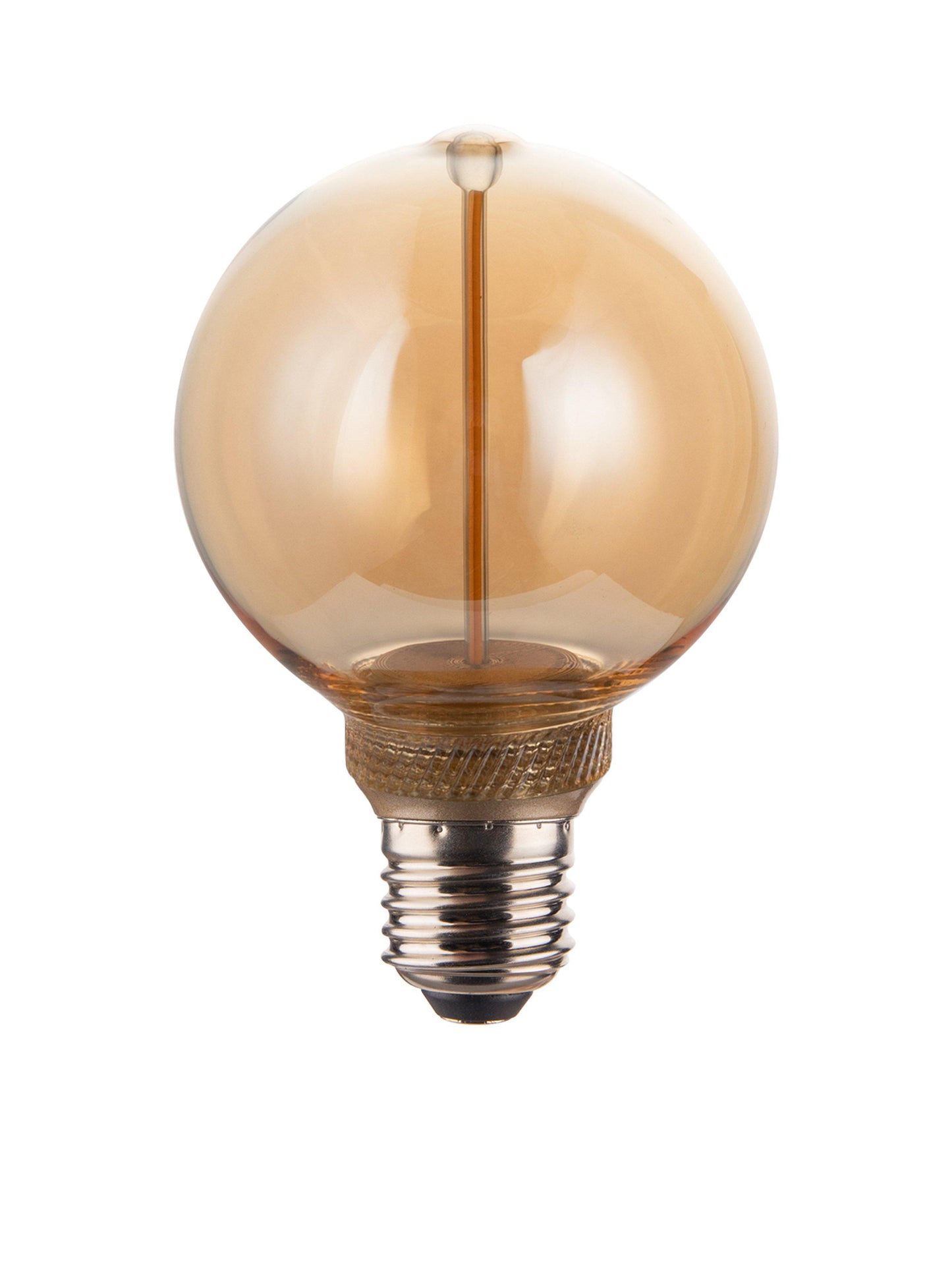 EDGE LED G80 Amber 122x80mm E27 2 W