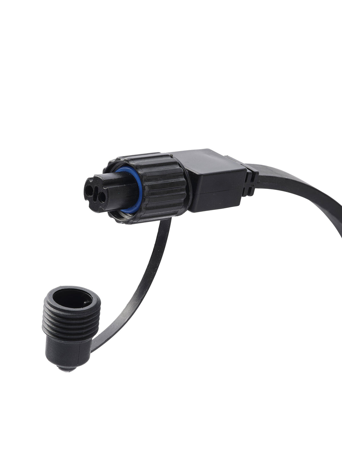 Anibe Lifestyle - Bright - Ljusslinga Påbyggnad LED Opal Utomhus Svart IP44 4,9m