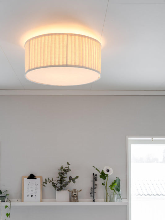 Anibe Lifestyle - Plafond Plissé Offwhite 45cm