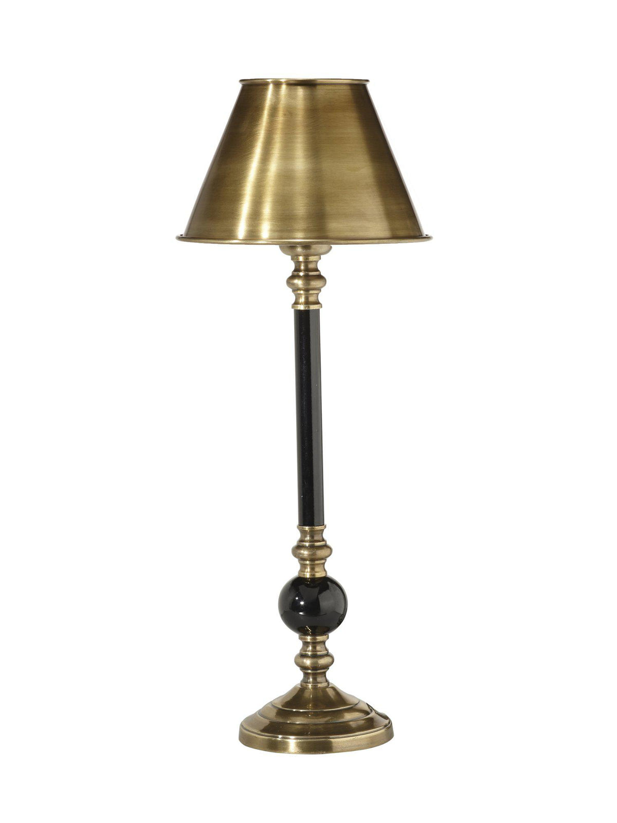 Anibe Lifestyle - Abbey Bordslampa Svart Antikmässing Classic IP20 49cm