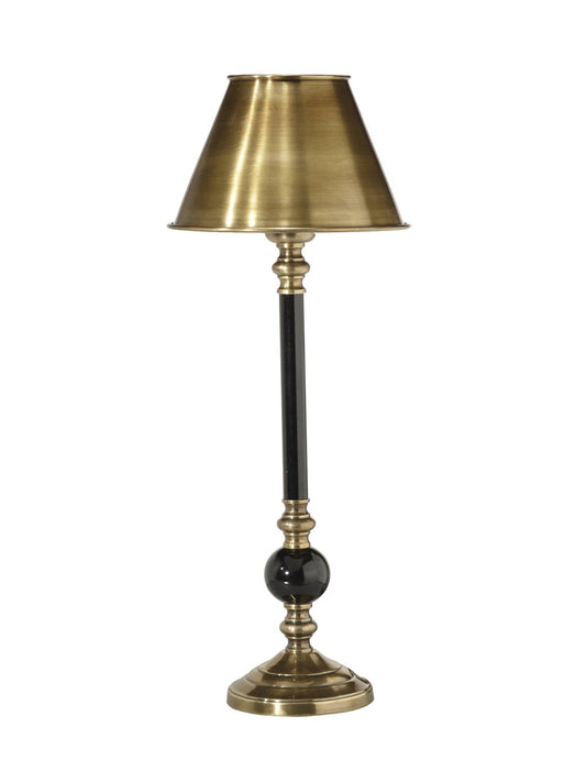 Anibe Lifestyle - Abbey Bordslampa Svart Antikmässing Classic IP20 49cm