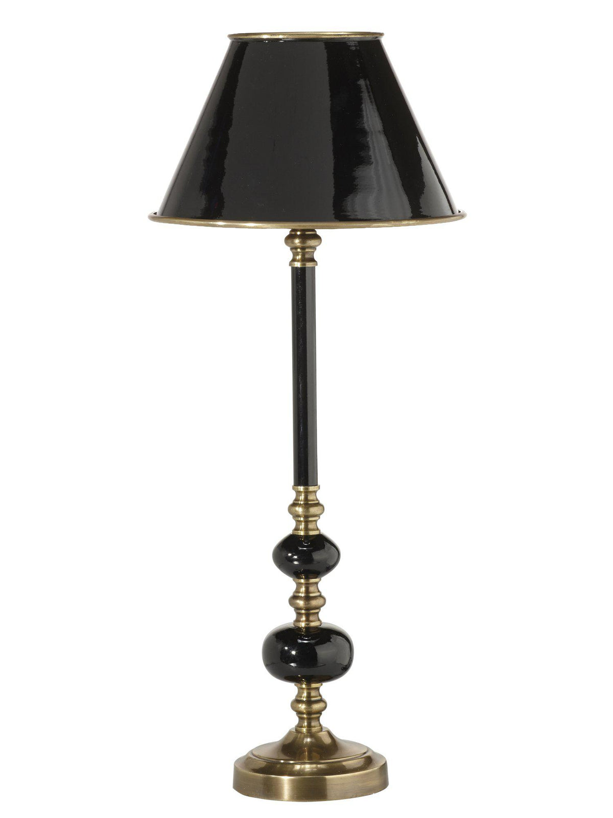 Anibe Lifestyle - Abbey Bordslampa Svart Mässing Classic IP20 57cm