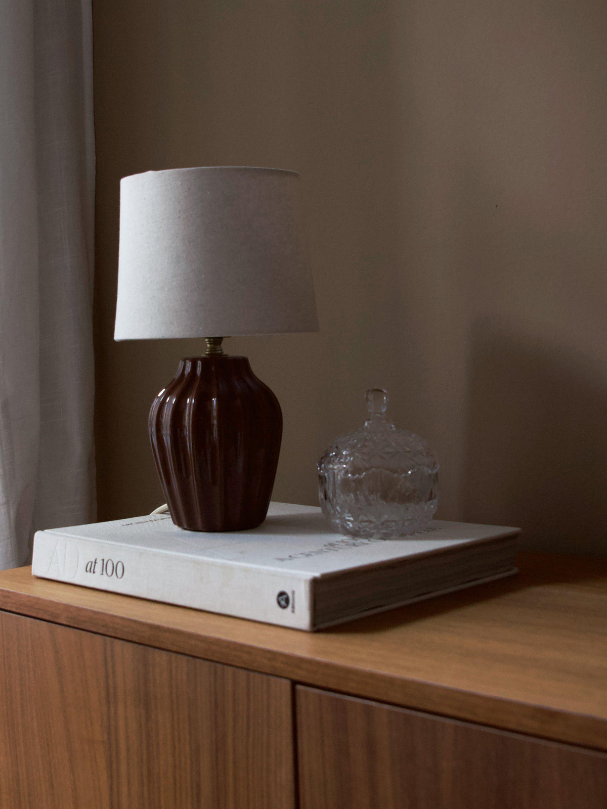 Anibe Lifestyle - Lyon Bordslampa Brun IP20 32cm