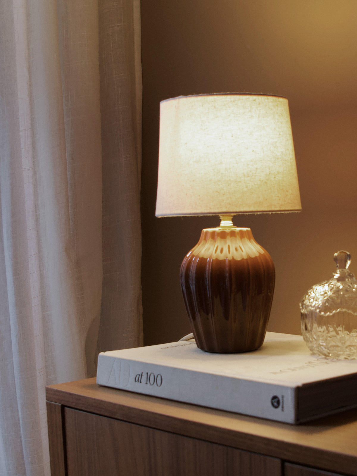 Anibe Lifestyle - Lyon Bordslampa Brun IP20 32cm