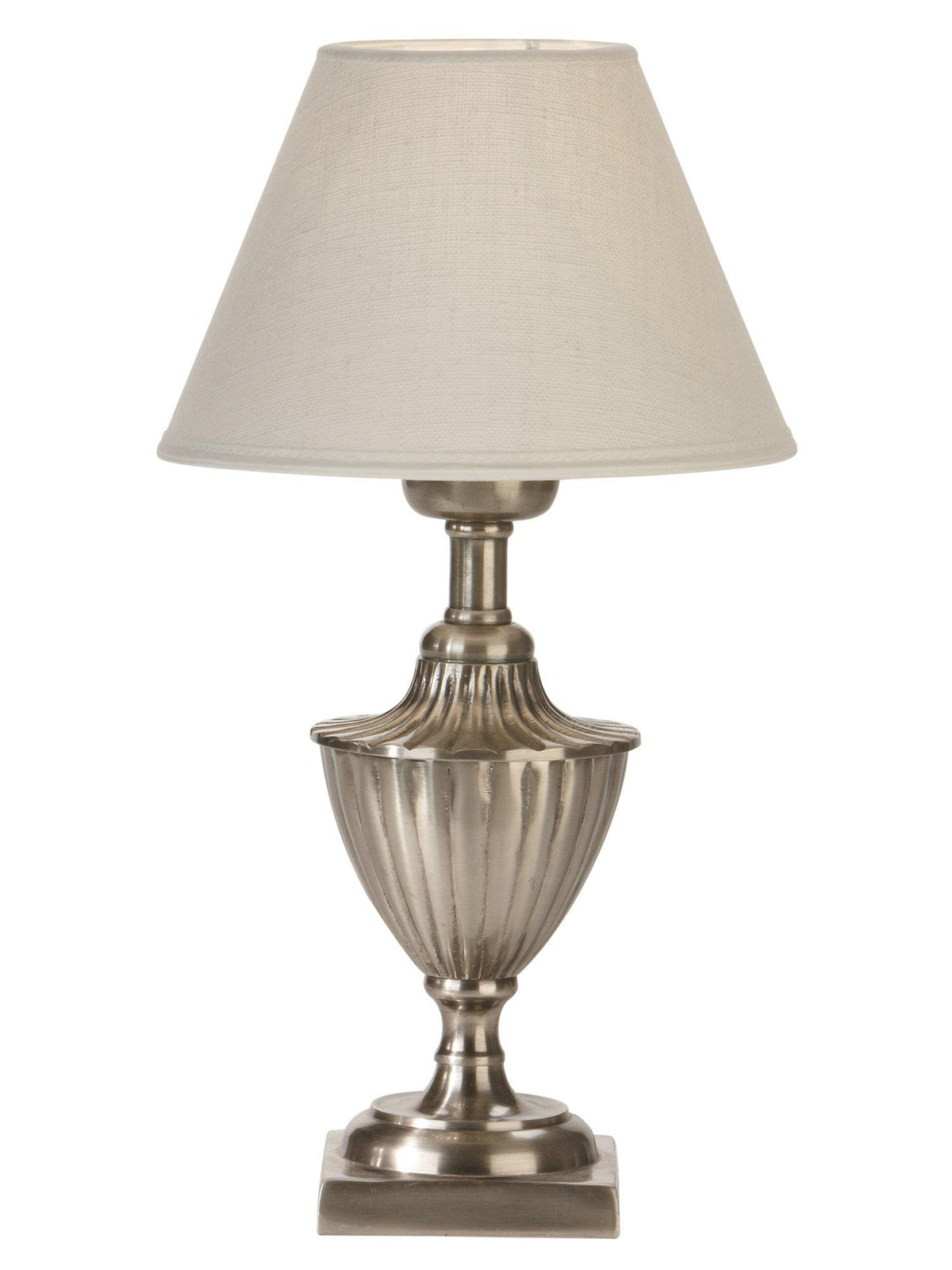 Anibe Lifestyle - Pollino Bordslampa Antiksilver Royal Offwhite IP20 33cm