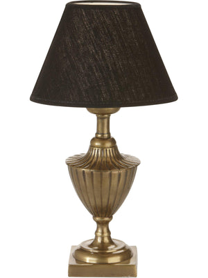 Anibe Lifestyle - Pollino Bordslampa Antikmässing Royal Svart IP20 33cm