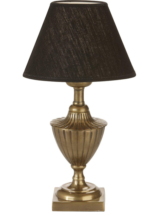 Anibe Lifestyle - Pollino Bordslampa Antikmässing Royal Svart IP20 33cm