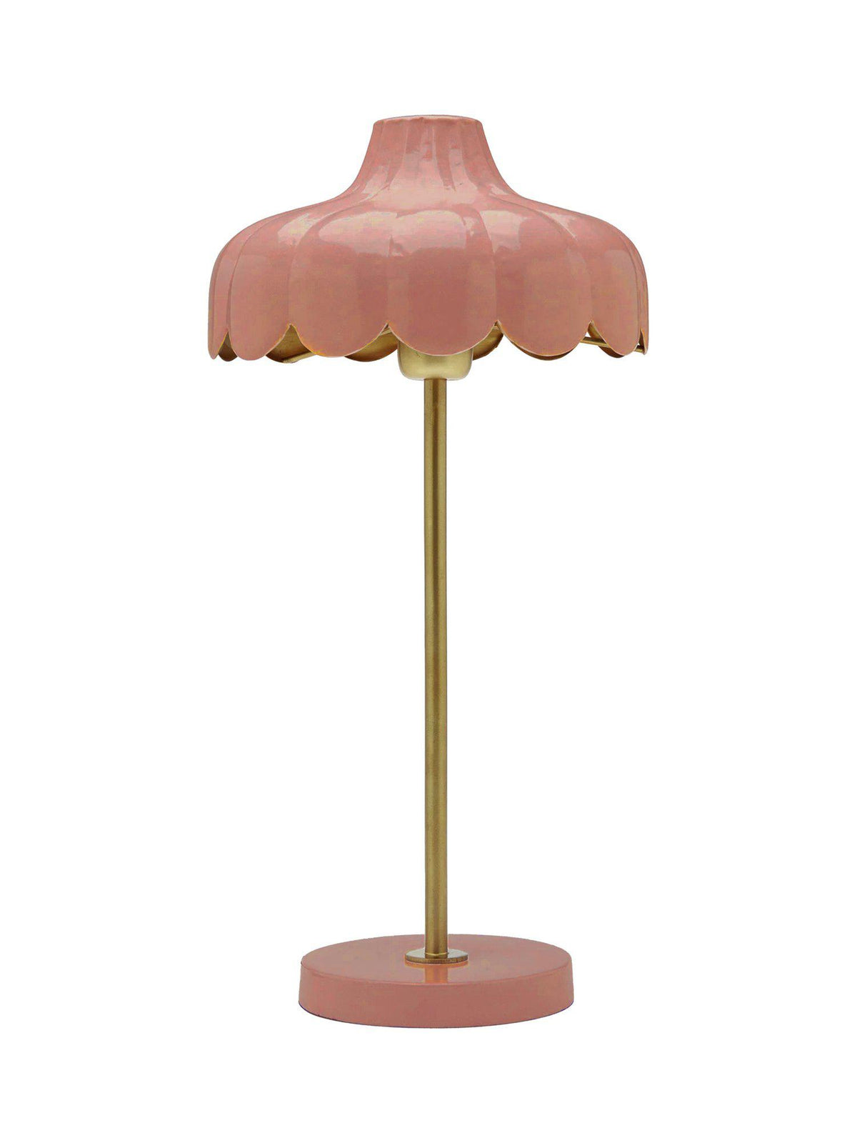 Anibe Lifestyle - Wells Bordslampa Mellanrosa/Guld IP20 50cm