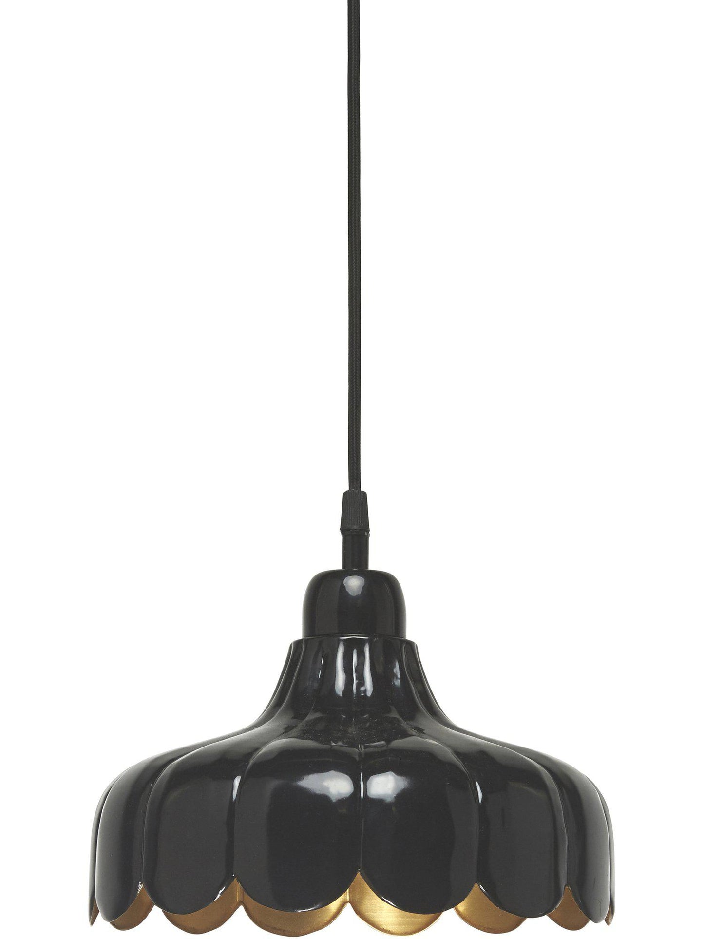 Wells Tak/Fönsterlampa Svart/Guld IP20 24cm