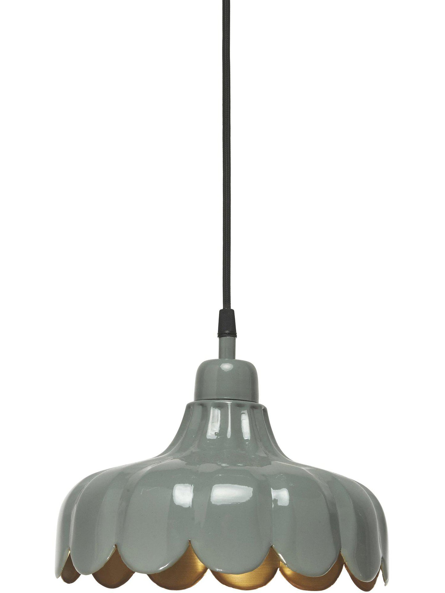 Wells Tak/Fönsterlampa Grön/Guld IP20 24cm