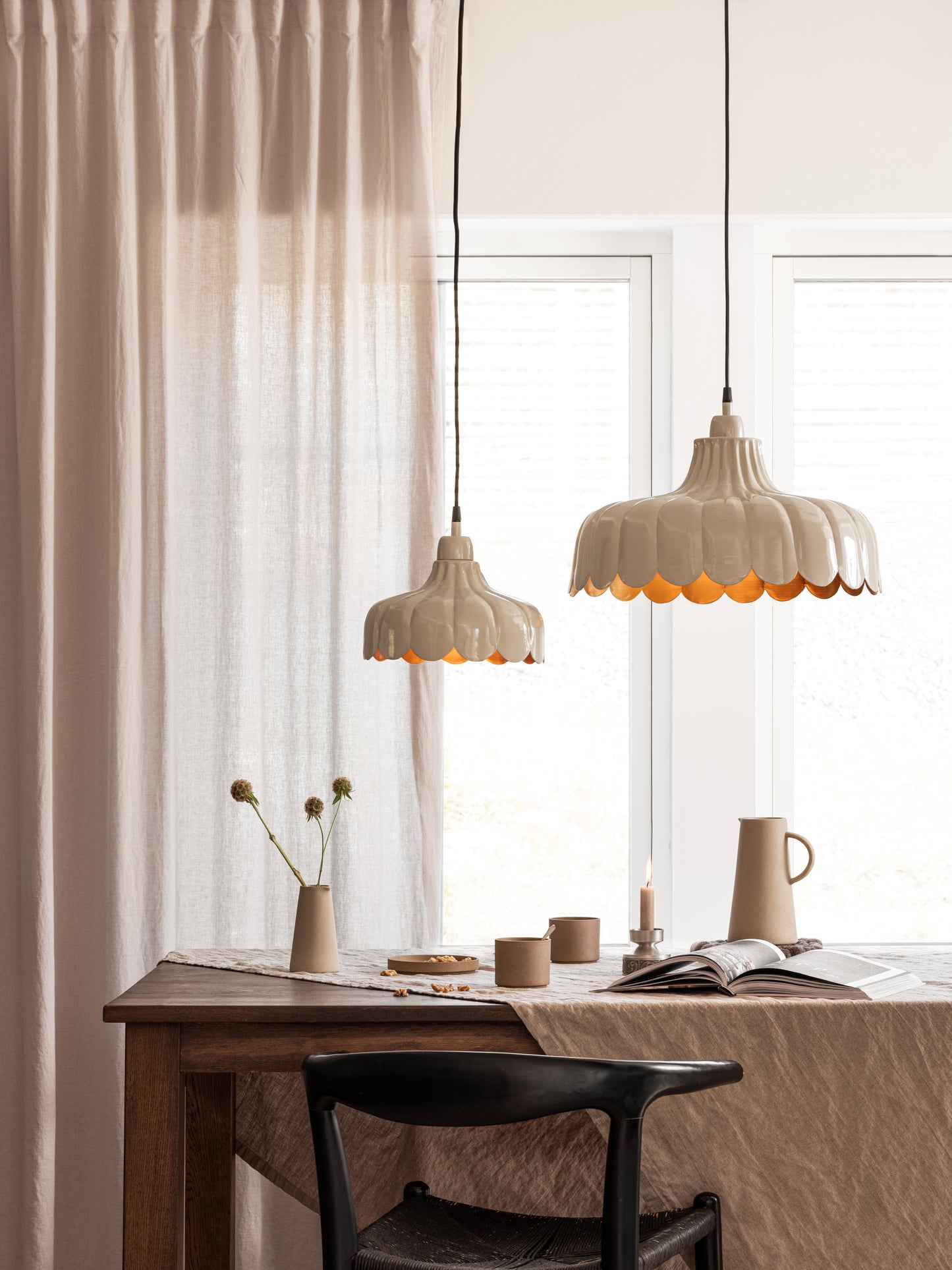 Wells Tak/Fönsterlampa Rosa/Guld IP20 24cm