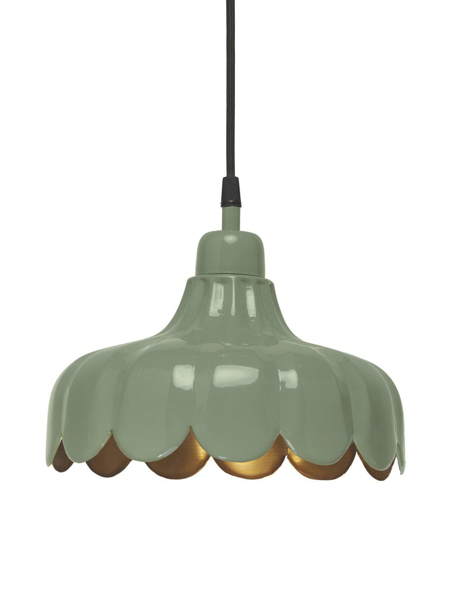 Wells Tak/Fönsterlampa Mossa/Guld IP20 24cm