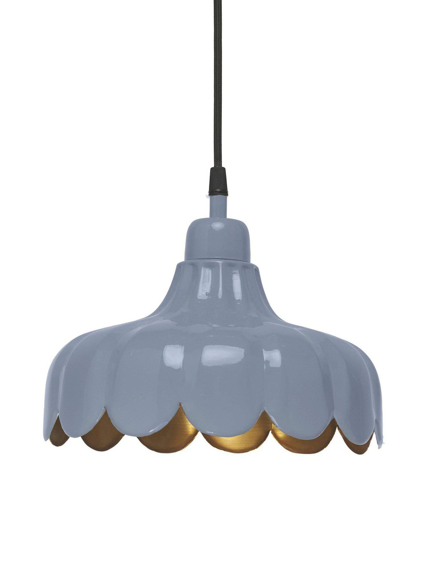 Wells Tak/Fönsterlampa Denim/Guld IP20 24cm