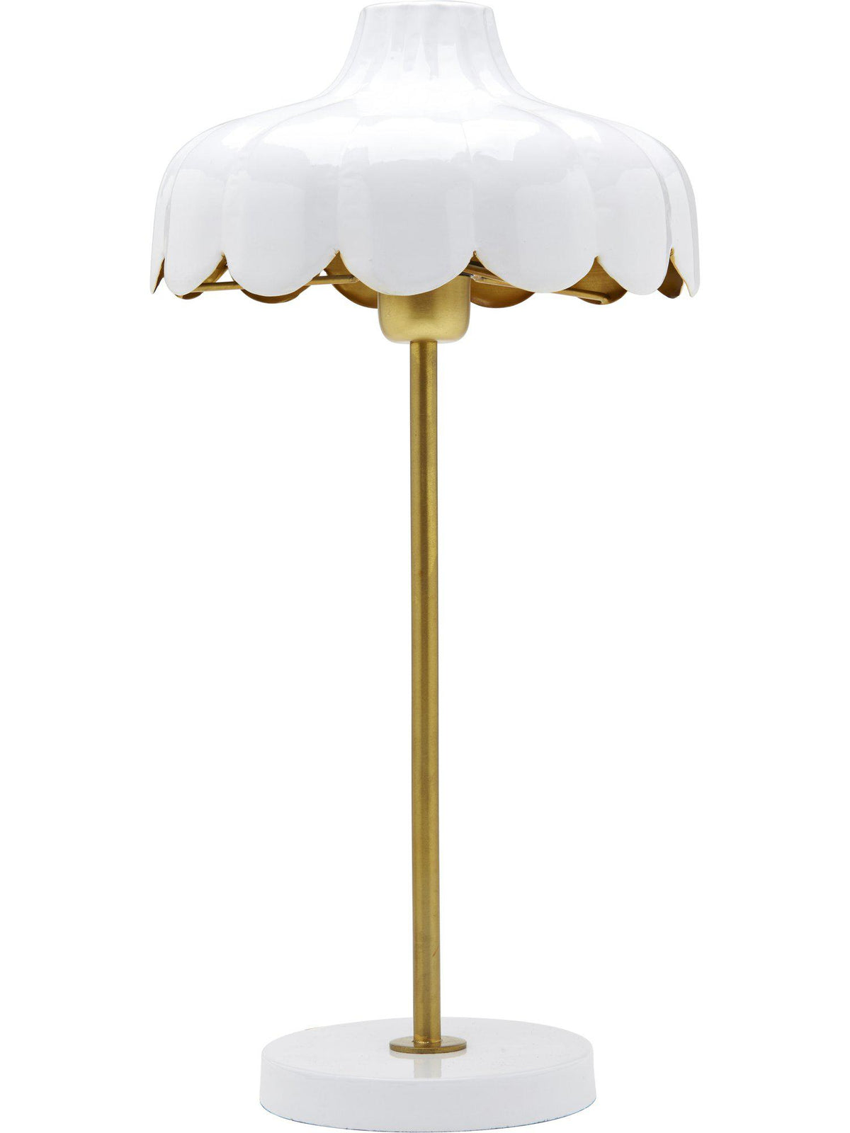 Anibe Lifestyle - Wells Bordslampa Vit/Guld IP20 50cm