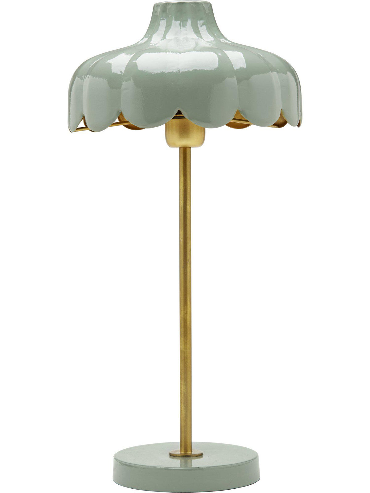 Anibe Lifestyle - Wells Bordslampa Grön/Guld IP20 50cm