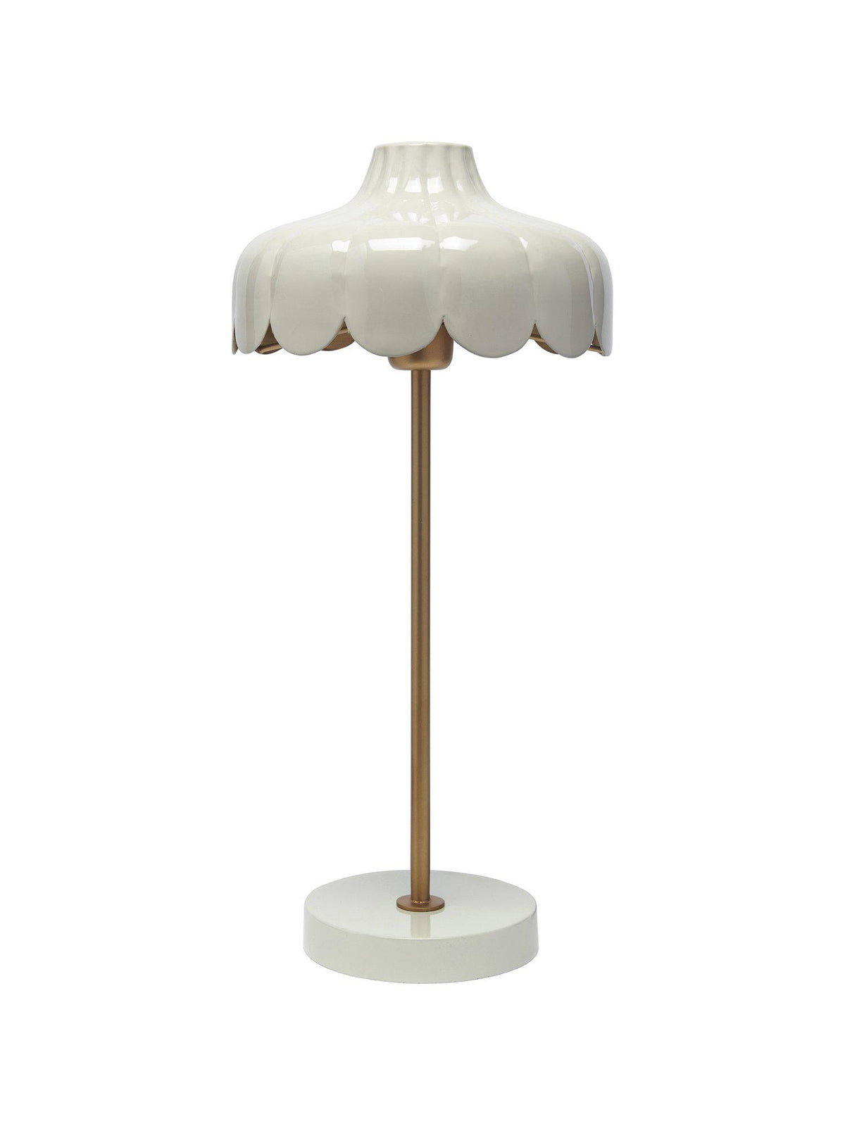 Anibe Lifestyle - Wells Bordslampa Beige/Guld IP20 50cm