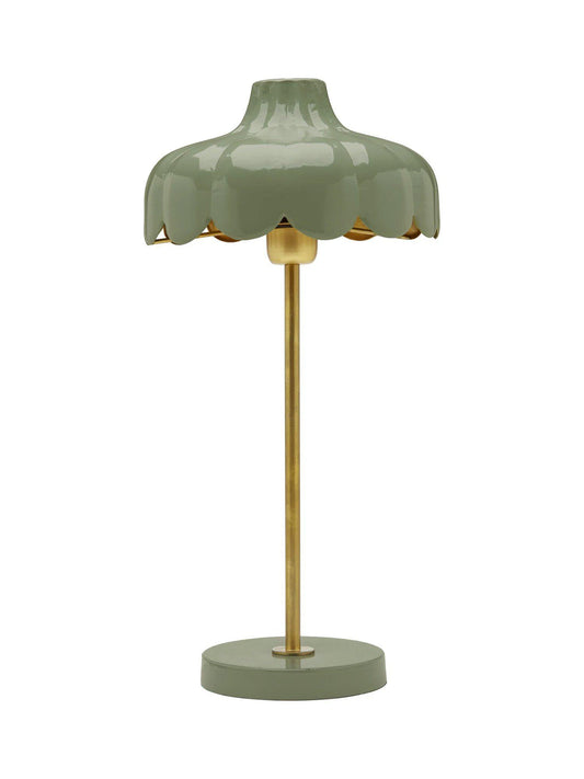 Anibe Lifestyle - Wells Bordslampa Mossa/Guld IP20 50cm