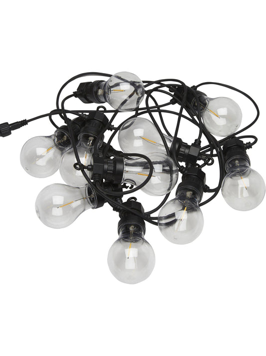 Anibe Lifestyle - Glow - Ljusslinga Svart IP44 8,7m