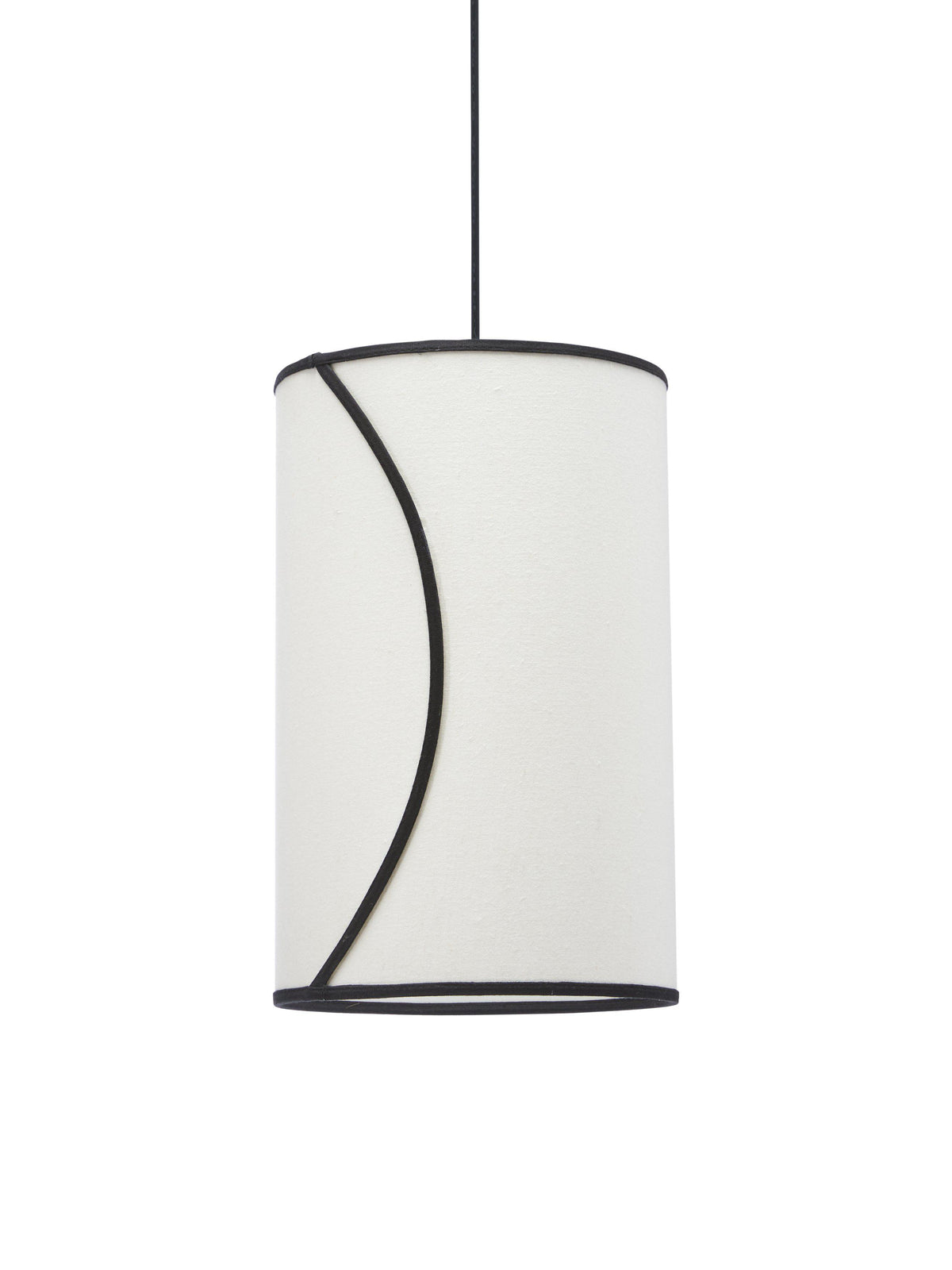 Anibe Lifestyle - Ava - Taklampa Offwhite/Svart 30cm