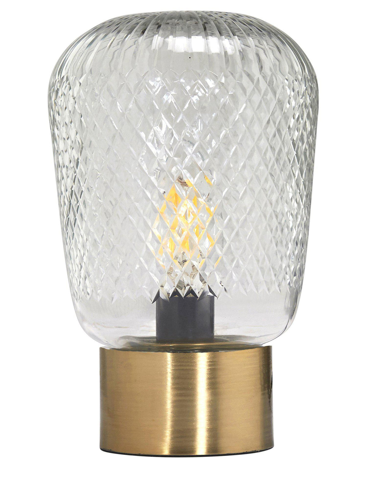 Anibe Lifestyle - Juliette Bordslampa Klar Mässing IP20 21cm