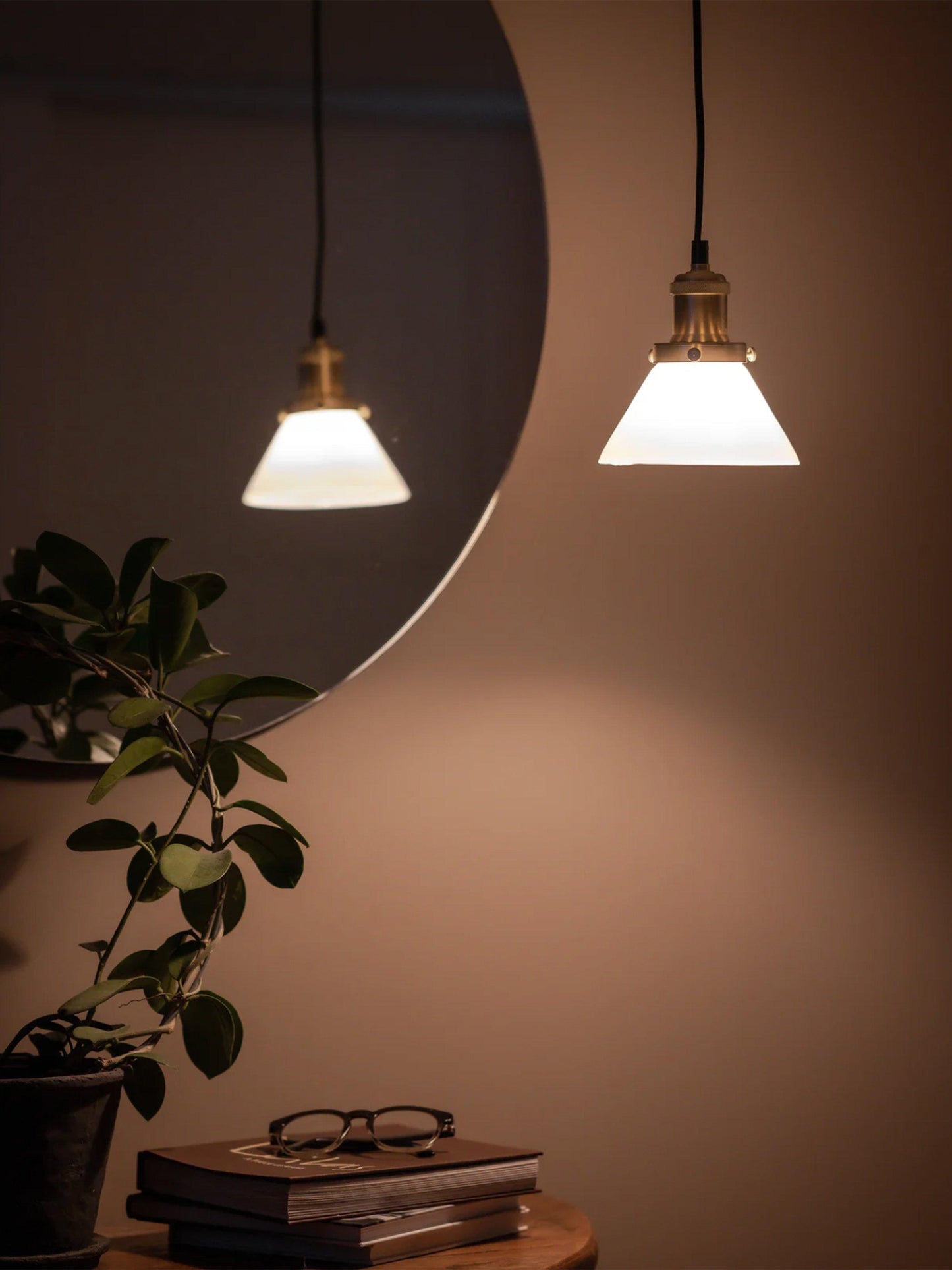 August Fönsterlampa Opal IP20 15cm