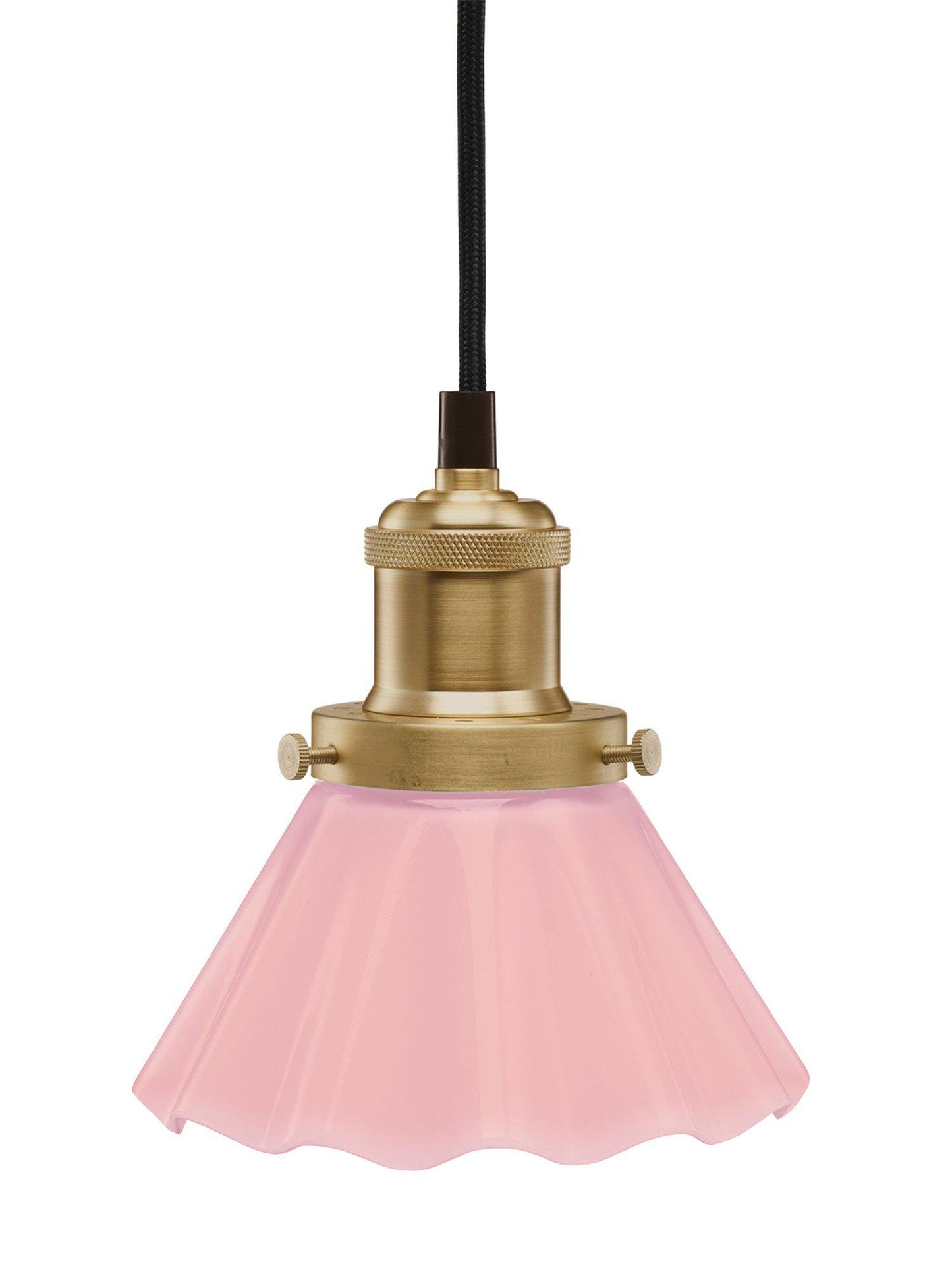 August Fönsterlampa Rosa Veckad IP20 15cm