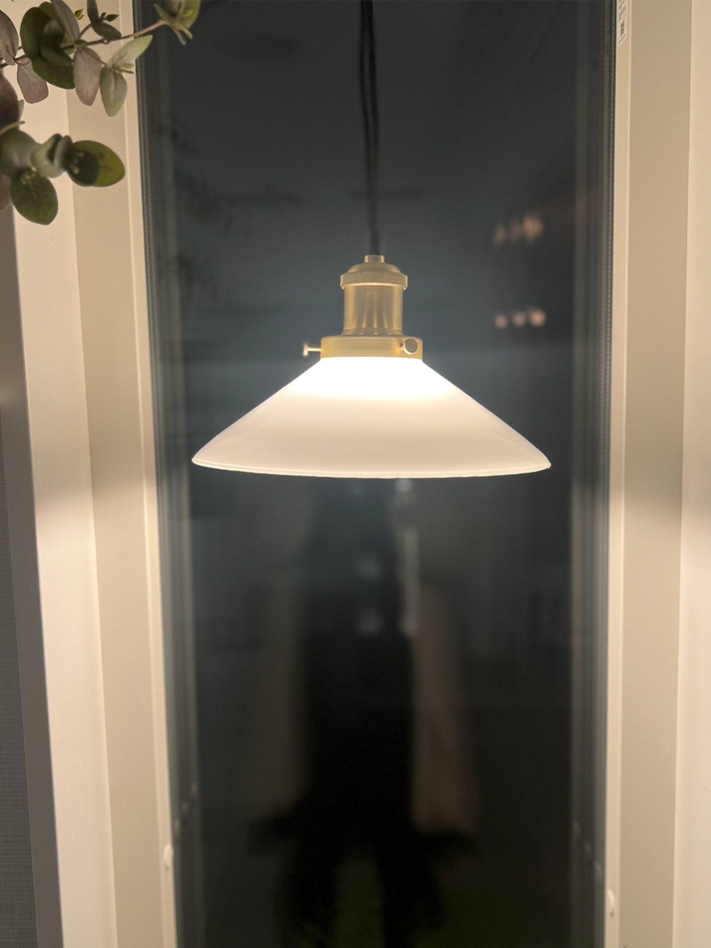 August Fönsterlampa Opal IP20 25cm