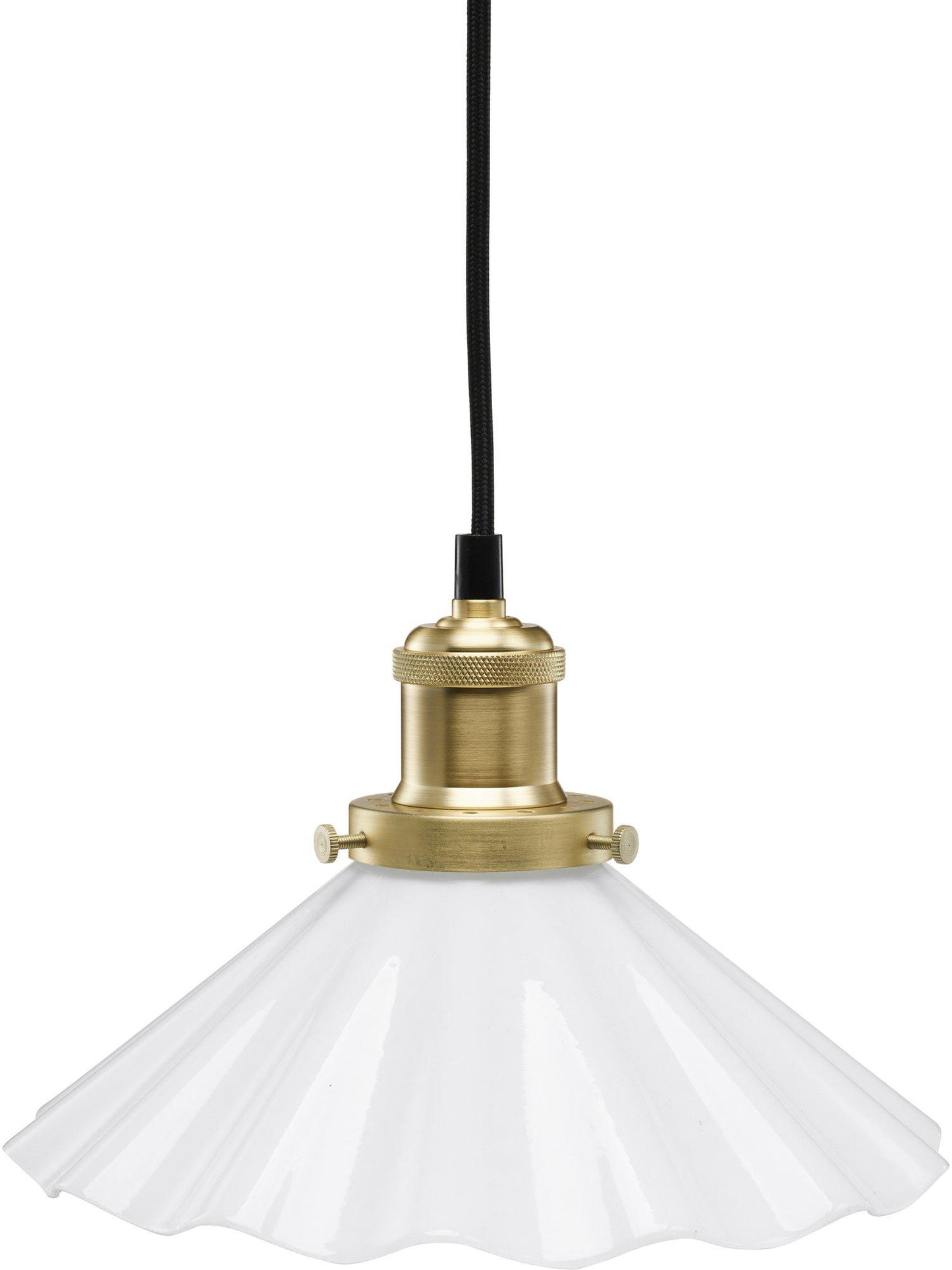 August Fönsterlampa Opal Veckad IP20 25cm