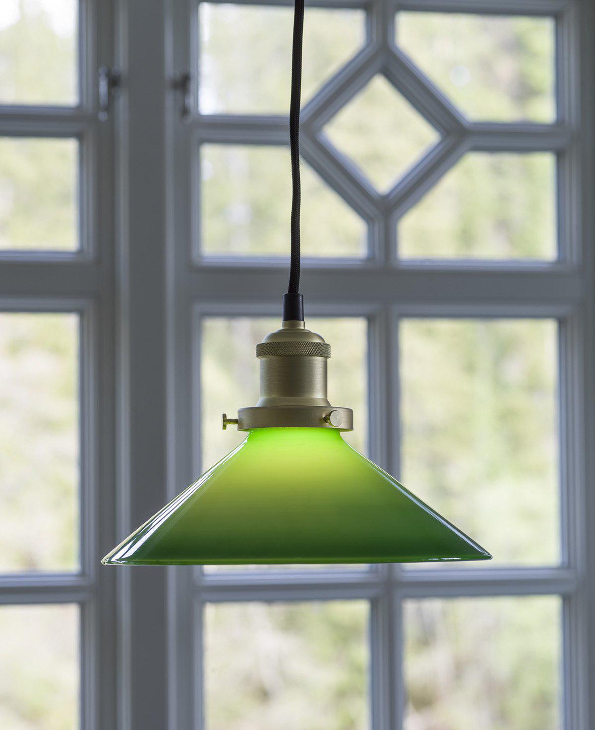 August Fönsterlampa Grön IP20 25cm