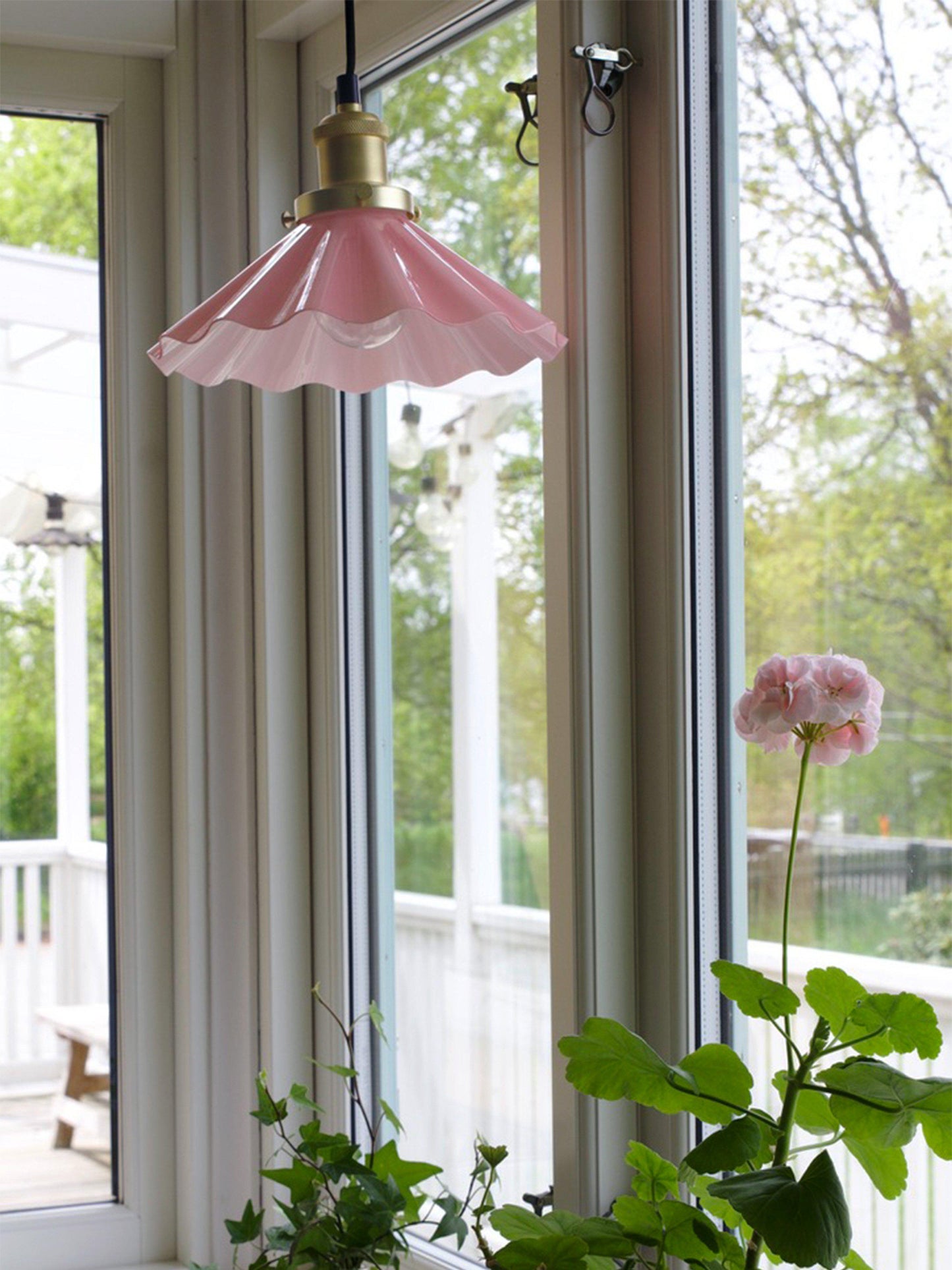 August Fönsterlampa Rosa IP20 25cm