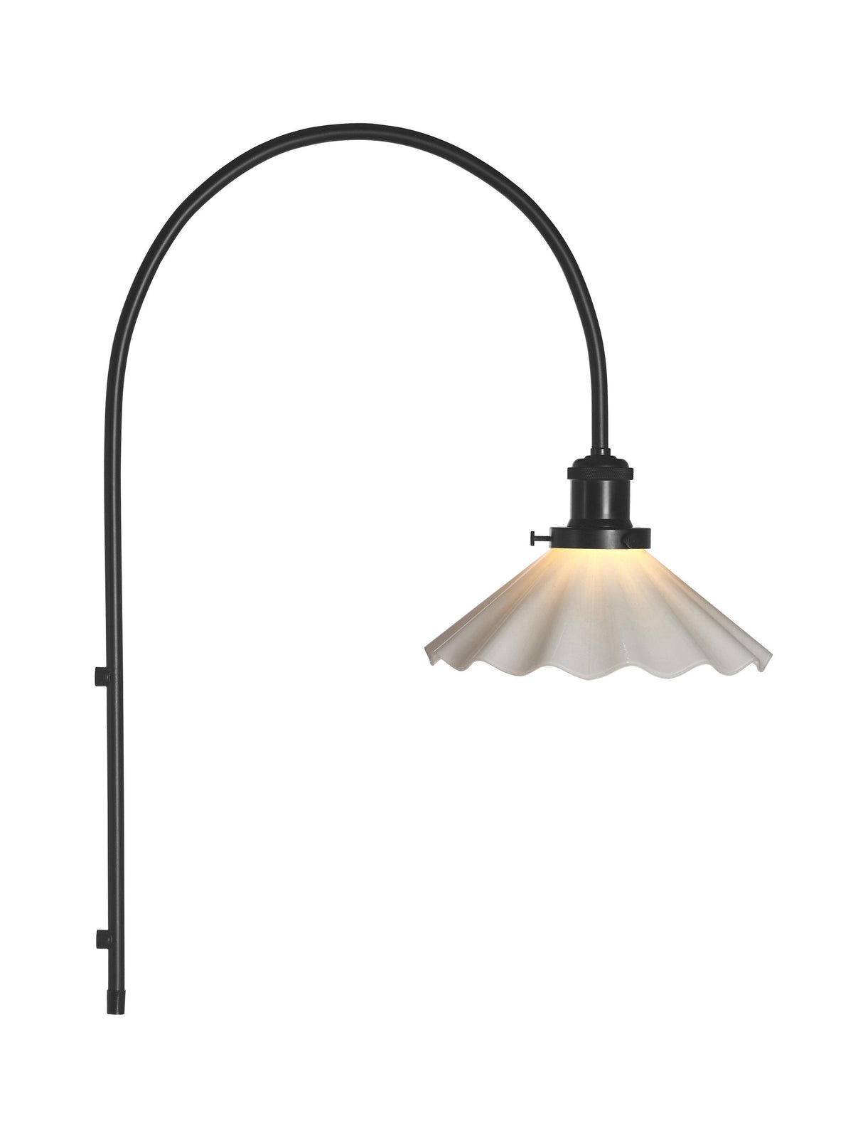 Anibe Lifestyle - August Vägglampa Opal Veckad 25cm