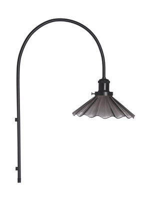 Anibe Lifestyle - August Vägglampa Svart Veckad 25cm