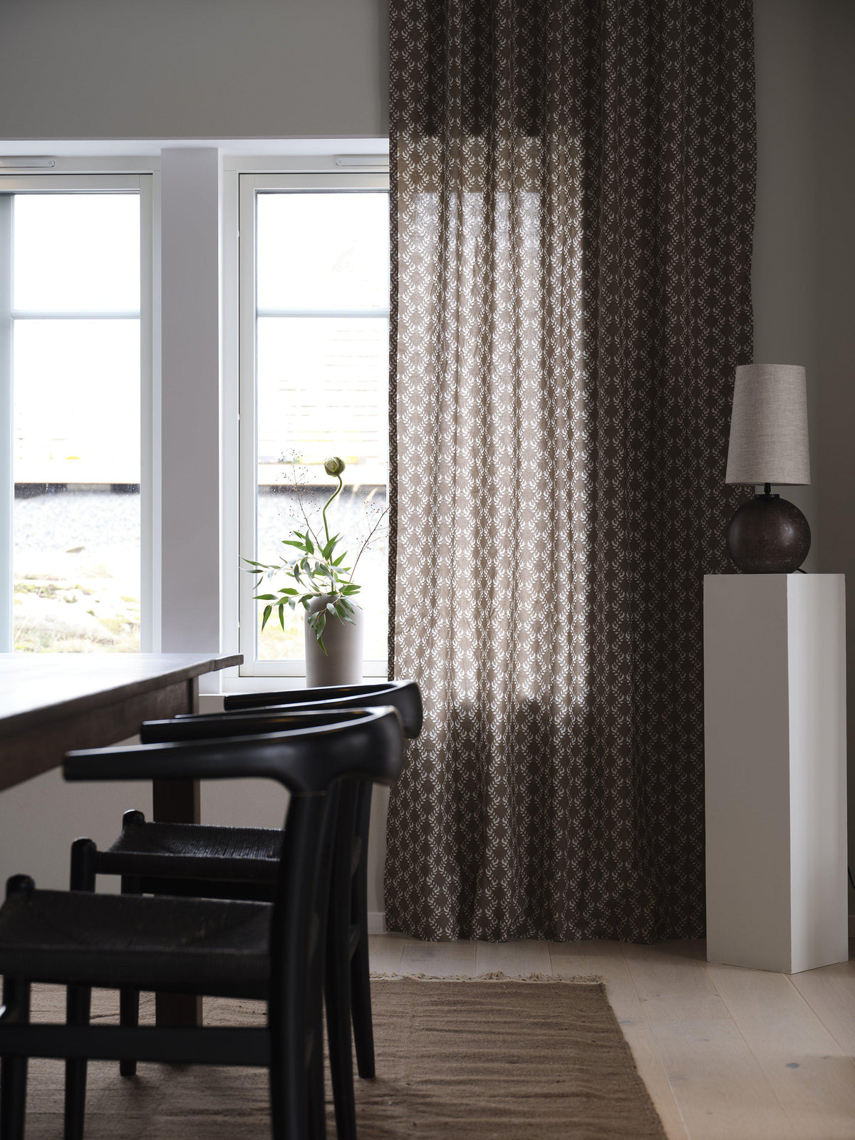 Anibe Lifestyle - Jonna Lampfot Brun Vintage IP20 28cm