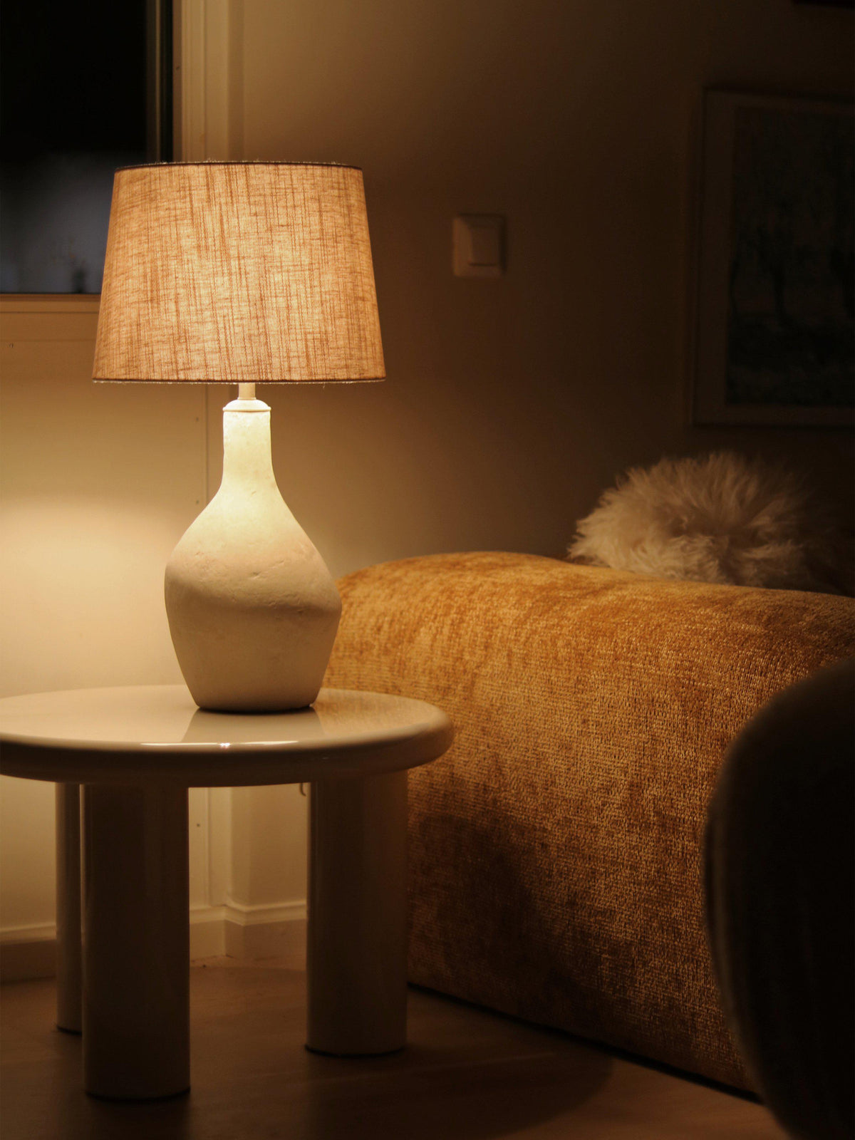 Anibe Lifestyle - Hilda Lampfot Beige IP20 44cm